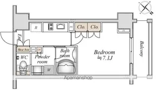 LA DOUCEUR巣鴨【8階】の間取り