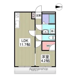 リブレス金町東水元 旧 第六竹石マンション【1階】の間取り