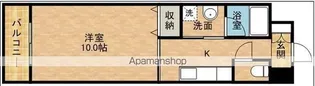 ドエルスィーツ【2階】の間取り
