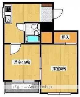 メゾンルミエール【2階】の間取り