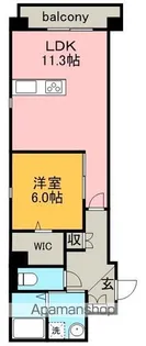 コンフォルト【1階】の間取り