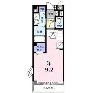 プレステージ【1階】の間取り