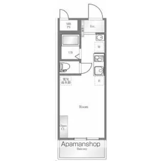 エヴェナール方南町【3階】の間取り
