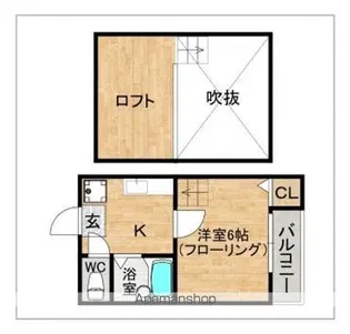ヴィラ・ウイングII【1階】の間取り