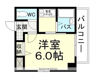 ナッツダムスタジオーネ塚口【2階】の間取り