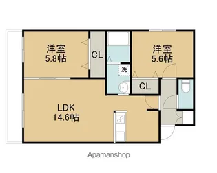 BLOOM【1階】の間取り
