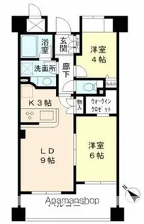 エーデルブルク【3階】の間取り