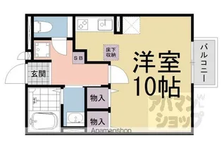 ジョーカンサニーガーデン【101号室】の間取り