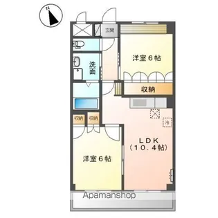 モンターニャ【1階】の間取り