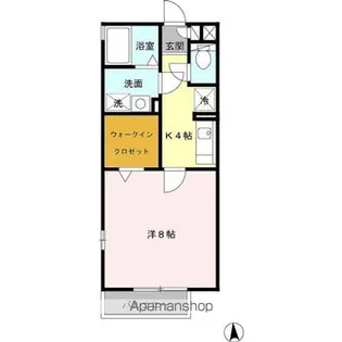 シャルマン【2階】の間取り