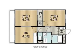 セブンコーポ【102号室】の間取り