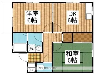 センチュリーハイツ中山【201号室】の間取り