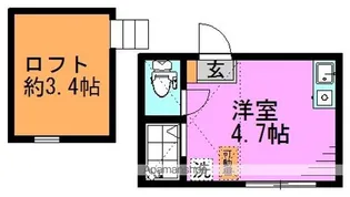TIARE高円寺【1階】の間取り