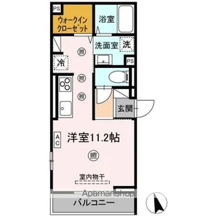 ロイヤルステージ東津田A棟【2階】の間取り