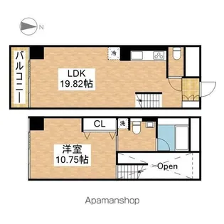レジディア東桜2【4階】の間取り