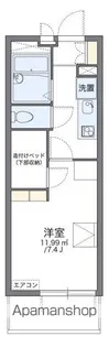 レオパレスクレストール35【403号室】の間取り