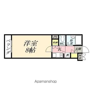 イマージュ・シャトー【7階】の間取り