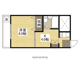 大須ハイツ【306号室】の間取り