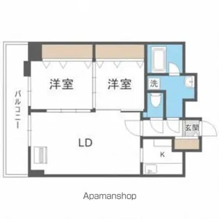 プライマル札幌北4条(旧TEADA北4条)【12階】の間取り