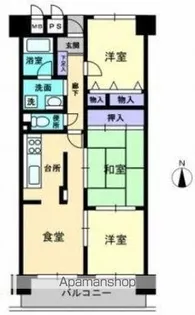 3DKの間取り画像