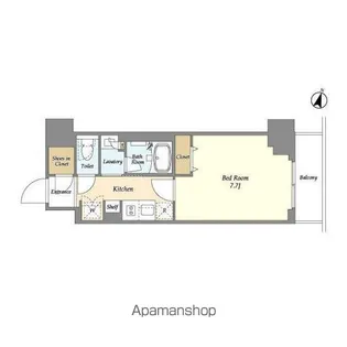 スタイリオ池上ー新参道ー【2階】の間取り