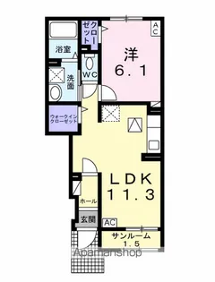 岐阜県岐阜市柳津町南塚5丁目【アパート】の間取り
