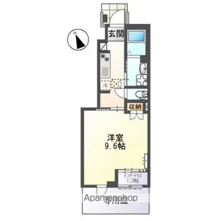 グリーンメゾンⅤ【1階】の間取り