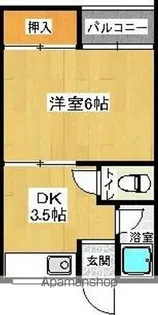 センチュリー櫛原【2階】の間取り