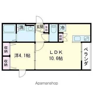 FAVORITOⅢ【1階】の間取り