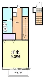 Amble Neige【2階】の間取り