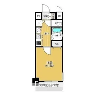 プレサンス泉セレグレード【505号室】の間取り