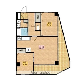 パッセ【3階】の間取り