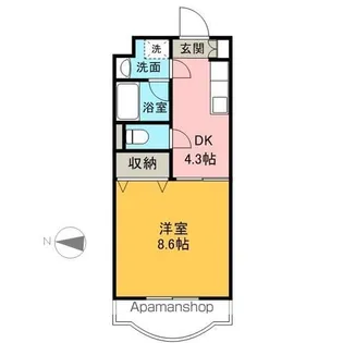シンフォニー【2階】の間取り