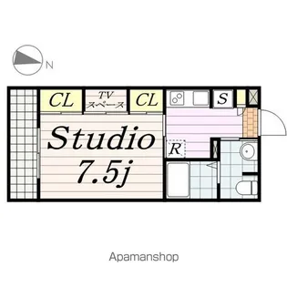 リブリ・シャルマン【1階】の間取り