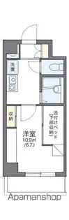 レオパレス宇田川町マンション【4階】の間取り