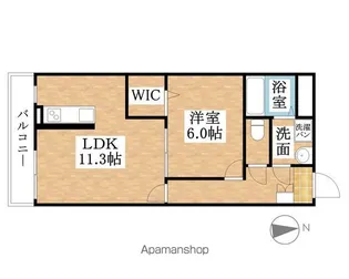 ファインライズ2【3階】の間取り
