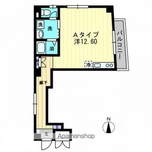 亀井町KOHARUBI Ⅱ【2階】の間取り