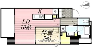 パークアクシス新御徒町EAST【2階】の間取り