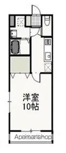 VERDE大供【5階】の間取り