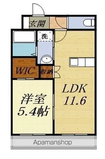 ストークヒルズ 浜北【202号室】の間取り