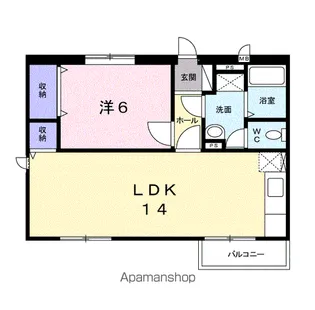 サンヒルズ三郷【2階】の間取り