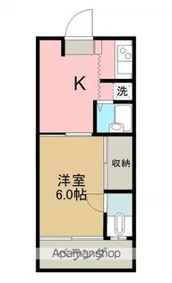 廣栄ビル【2階】の間取り
