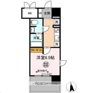 エクルベージュ【5階】の間取り