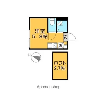 ヴェルデ西小岩【1階】の間取り