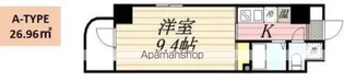 HF久屋大通レジデンス【406号室】の間取り