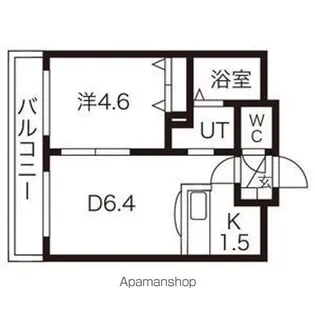 Luna26【102号室】の間取り
