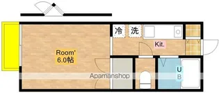 ドルフィン【102号室】の間取り