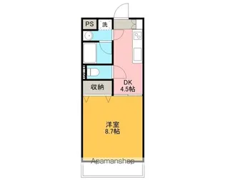 ルーシッドコート【2階】の間取り
