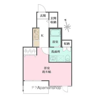 恵比寿樹乃家【1階】の間取り