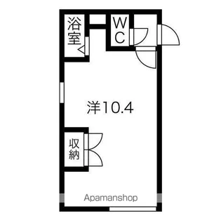 キャスティ86【1階】の間取り